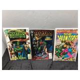 Three DC Comic Books: Martian Manhunter and Star H