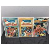 Three Wonder Woman Comic Books by DC Comics