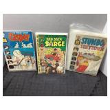 Three Vintage Harvey Comics, Including Stumbo, Cas