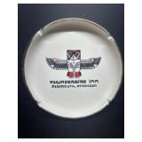 Vintage Thunderbird Inn Advertising Ashtray, Plymo