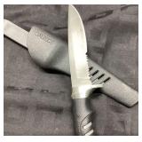 Buck Fixed-Blade Knife with Sheath, 9 Inches Long