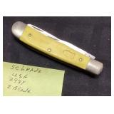 Schrade USA 298Y Two-Blade Folding Pocket Knife