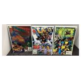 3 Marvel Comics: Shadow, Cable, and Wolverine Titl