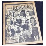 Famous Negroes of Alabama Booklet Featuring Histor