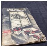 Farm Equipment Maintenance Book Published by Baldw