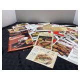 Huge Lot of Recipe Cards, Cookbooks, and More