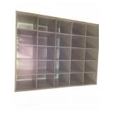 25-Compartment Display Shelf 24" x 32"