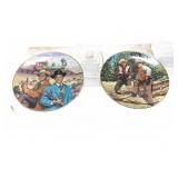 Bonanza Wild Wild West Collector Plates