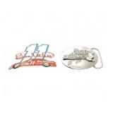 Bill Elliott Patch and Belt Buckle Set