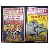 Hoxie Bros. Circus Posters