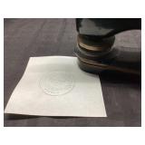 Corporate Embossing Seal Press, Indiana