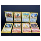 8 Pokï¿½mon Cards from 1999