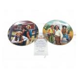 The Virginian & Rawhide Collector Plates