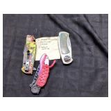 3 Pocket Folding Knives