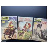 Classics Illustrated Comic Books Trio