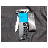 Knuckle Duster Knife, Razor, and Super