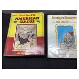 Circus History Book Pair, One Signed