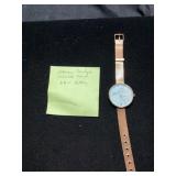 Rose Gold Mesh Band Analog Watch, New Battery