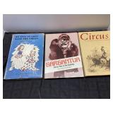 3 Circus-Themed Hardcover Books