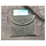 Green Throwing Star with Black Case