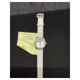 Gossip White Wristwatch with New Battery