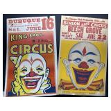 Circus Posters, 22x14 In.