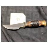 Fixed Blade Knife with Stag Handle