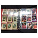 Binder of Assorted Sports Trading Cards
