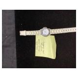 White Analog Wristwatch With New Battery