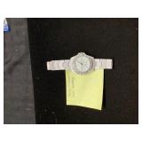 White Analog Wristwatch with New Battery