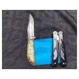 Camillus Fixed Blade Knife and Multi-Tool