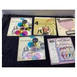5 Collectible Empty Record Sleeves