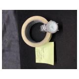 Silver Tone Wristwatch with New Battery