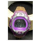 Purple Digital Sports Watch, New Battery