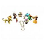 Disney Tsum Tsum Figurines With Necklace