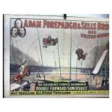1960 Circus Poster: Adam Forepaugh & Sells