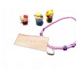 Hello Kitty Figures and Necklace Lot