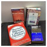 4 Reference Books Including Dictionaries