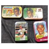 4 Empty Roberto Clemente Tins
