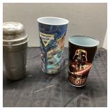 Ovaltine Shaker, Monster Jam, Star Wars Cups