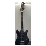 Harmony Double Cutaway Electric Guitar Black