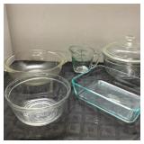 Pyrex & Anchor Hocking Glass Bakeware Set