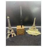 Eiffel Tower Souvenirs and American United Pen Set