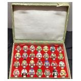20 Vintage Chinese Opera Mask Miniatures