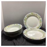 Sakura Provence Plates and Bowls, 11' & 8.5'