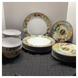 Sakura Debbie Mumm 24pc Gold Ole Summertime Set