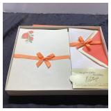 Whitings Stationery Set with Envelopes, Complete