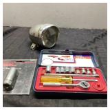 Socket Set, Headlight, Spark Plug Socket Lot