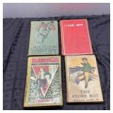 Early 1900s Horatio Alger Jr. Books, 4 Volumes