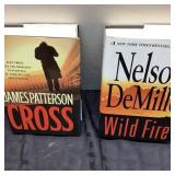 Cross and Wild Fire Large Print Hardcover Books